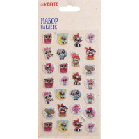 Наклейки декоративные  9*16см  "Глазастики" Наклейки декоративные  9*16см  "Глазастики"