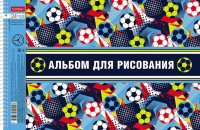 Альбом А4 24л гребень "Из чего сделаны мальчишки", перфорация на отрыв,  пл. 100 гр/м