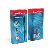 Ручка гелевая EK SMART-GEL автомат, чёрная, 0,5мм, цв.корпус