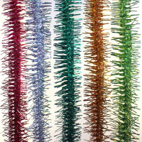 Мишура d=50мм, 2м "20" цвет ассорти