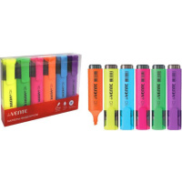 Набор текстовыделителей "deVENTE" 6 цв., 1-5мм, плоский