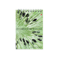 Блокнот А6  40л гребень "Exotic fruits" клетка