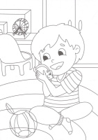 Раскраска "Лучшие друзья" А5 16стр.