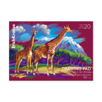 Альбом А4 20л клеевой кор. Safari