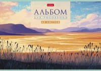 Альбом А4 48 скоба "Дыхание природы"пл. 100 гр/м, 5диз.в блоке, мат.лам.