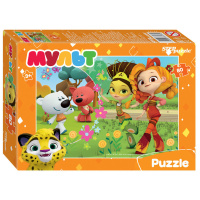Пазлы   80 элементов  230*165мм.  "Мульт. Ми-ми-мишки. Сказочный патруль и др."