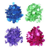 Мишура d= 10см, 2м, ПВХ, 4 цвета