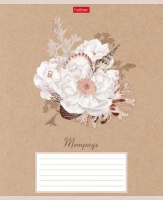 Тетрадь А5 18л лин. Hatber "Нежность" 5диз.в блоке, белизна 100%