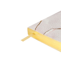 Ежедневник недат. А5 128л., кожзам, мягк.пер. "Carrara" ляссе