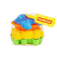 Набор формочек самосвал + паровоз + самолёт , кораблик "Юнга"