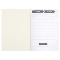 Тетрадь д/записи иностр. слов А6  32л, скоба "Волшебная палочка" глянц.лам., закладка