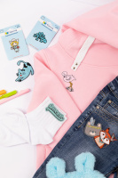 Термоаппликация 4*4,3см "Малина"