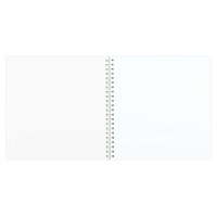 Скетчпад 195*195мм  40л., гребень, 100гр/м2 "Розовый микс"