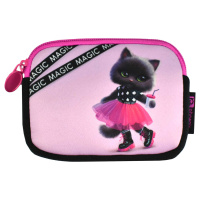 Кошелек для банкнот и монет Феникс+ "Кошечка в юбочке" 12*9*1,8см, неопрен, молния