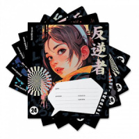 Тетрадь А5 24л кл. Erich Krause "Tokyo Date" MIX-PACK