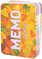 Игра Мемо "Грибы" (50 карточек)