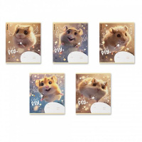 Тетрадь А5 12л кл. Erich Krause "Fluffy" MIX-PACK