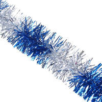 Мишура d=  5см, 2м, ПВХ, 2 цвета, ассорти из 5 цветов