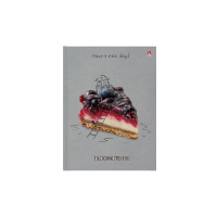 Блокнот А6 7БЦ 160л "NICE DAYS" клетка, глянц.лам.