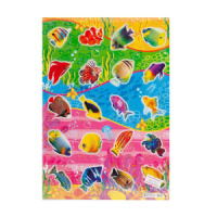 Набор наклеек  "Рыбки" с блёстками Набор наклеек  "Рыбки" с блёстками