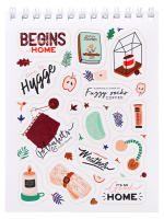 Альбом наклеек А6 8 стр., "Мой уют"