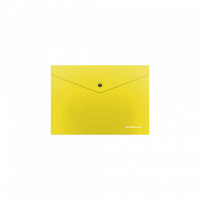 Конверт на кнопке А5+ полупрозрачн. Glossy Neon  ассорти