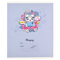 Тетрадь А5 12л лин. Феникс+ "Сказочные герои", выб.УФ-лак, белизна 100%