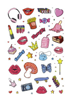 Альбом наклеек А5, 20 стр, "Pink Power Stickers. Бледно-розовая" Альбом наклеек А5, 20 стр, "Pink Power Stickers. Бледно-розовая"