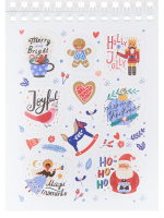 Стикербук А6, 8стр "Мое Новогоднее настроение"