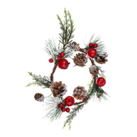 Декор новогодний 30см "Венок новогодний"