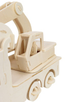 Изготовление модели из дерева "Эскаватор" 67 дет.