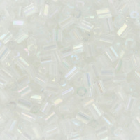 Бисер рубка "Zlatka" 10гр, 2.1мм, стекло, белый