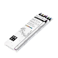 Карандаши цвет.  6цв  BV "Sketch&Art. Металлик" утолщенные, 10мм