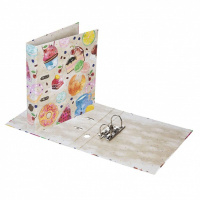 Регистратор А4  50мм Sweets картон, мат.лам., запечат.форзац