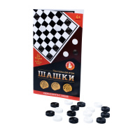 Шашки 29*33см пластик, в пакете
