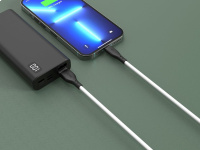 Кабель Smartbuy S21 Lightning для зарядки и передачи данных, белый, 2,4А, 1м