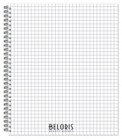 Тетрадь А5 120л кл  Черная, с цв.разделителями, гребень