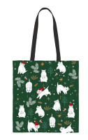 Сумка-шоппер 35*42 см Арт и Дизайн "Кот новогодний"