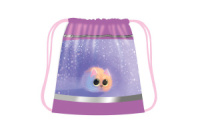 Мешок для обуви 1 отд, 410*490, карман, светоотр. "Сказочный котик"