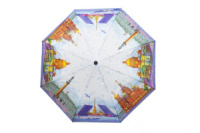 Зонт полуавтомат "СПб" акварель