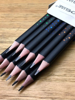 Карандаш  ACMELIAE HB трехгранный, черн. корпус, с принтом