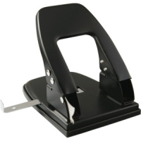 Дырокол ATTOMEX 30 лист, металл, черный