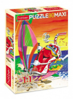 Пазлы МАКСИ 30 элементов  210*290мм.  "Морское приключение"