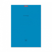 Тетрадь А4  96л кл. скоба Erich Krause "Классика" Neon голубая
