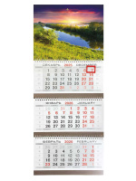 Календарь Трио  295*720мм на 2026г.  Закат