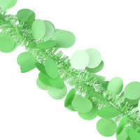 Мишура d= 10см, 2м, ПВХ, 4 цвета