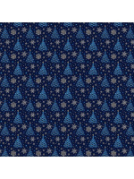 Бумага упаковочная 70*100см  "Новогодняя", ассорти, 5 дизайнов