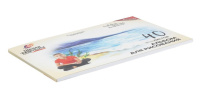 Альбом А4 40л клеевой кор. "Школа творчества. Озеро"  пл. 100 гр/м