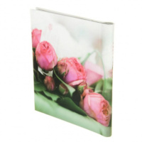 Фотоальбом магнитный 10л  23*28см спир. Roses