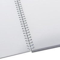 Скетчбук 240*200мм  80л., гребень, 100гр/м2 "Розовое золото"